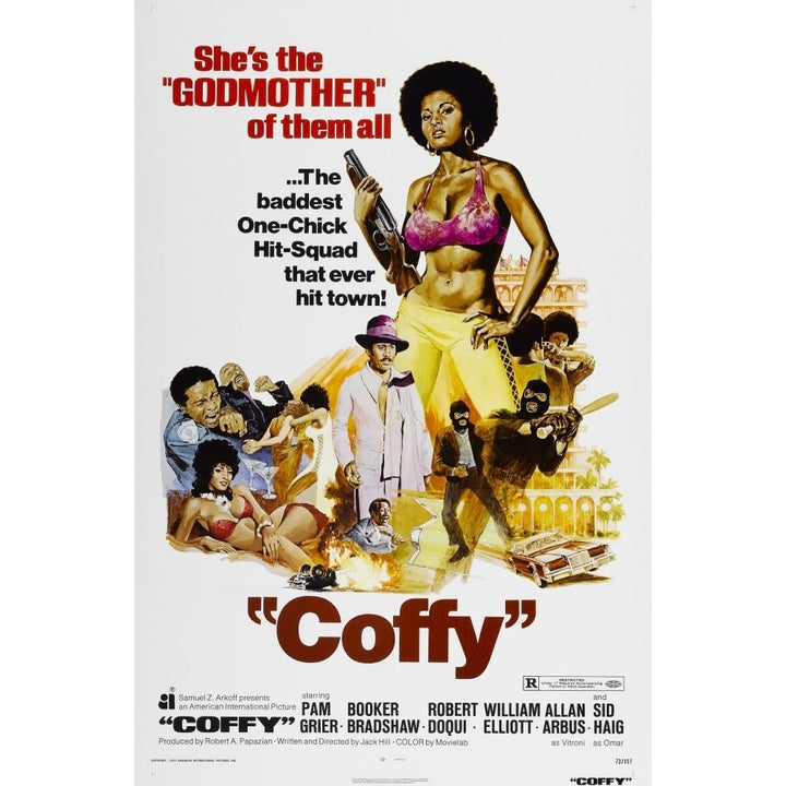 Coffy Us Poster Pam Grier 1973 Movie Poster Masterprint Image 1