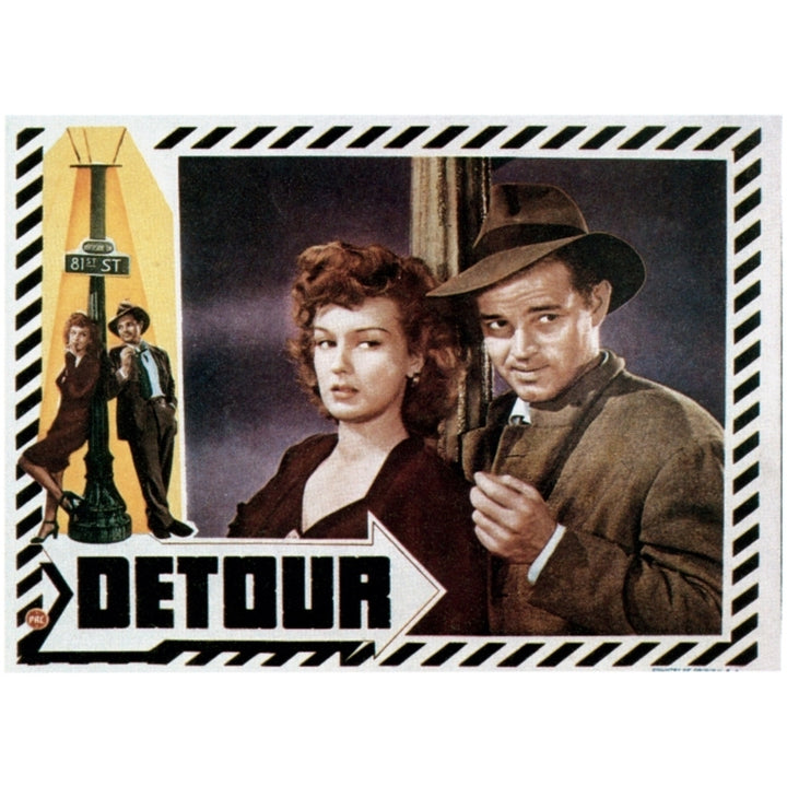 Detour Left From Left: 1945. Movie Poster Masterprint Image 1