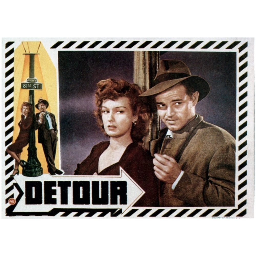 Detour Left From Left: 1945. Movie Poster Masterprint Image 2