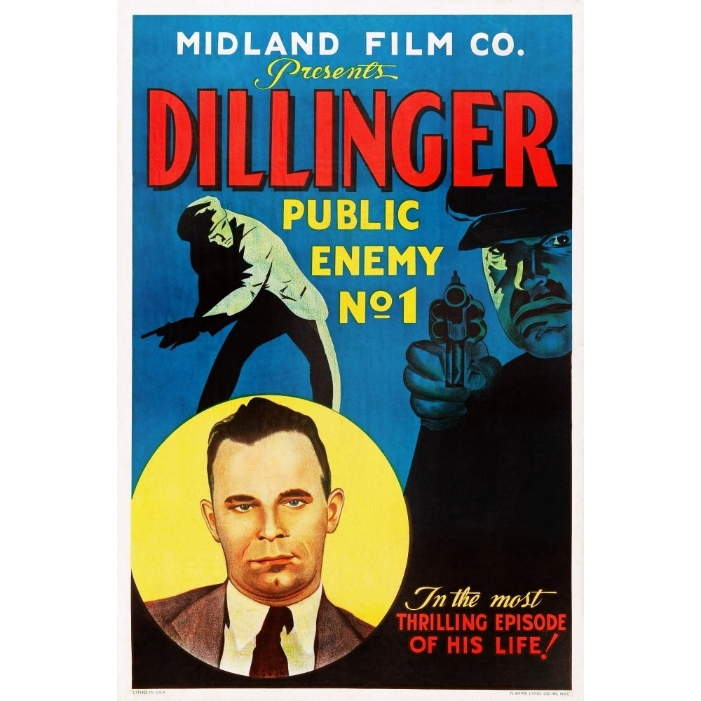 Dillinger John Dillinger 1934 Movie Poster Masterprint Image 2