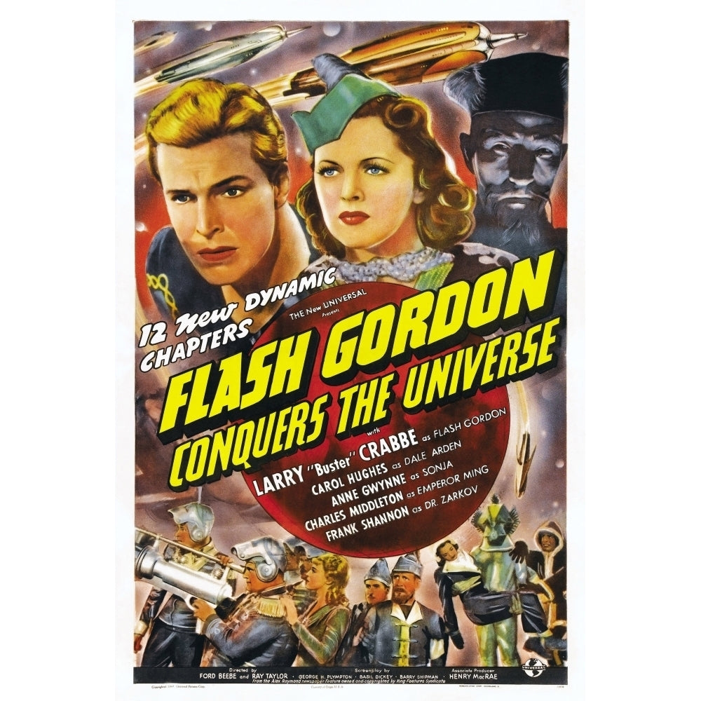 Flash Gordon Conquers The Universe U Movie Poster Masterprint Image 2