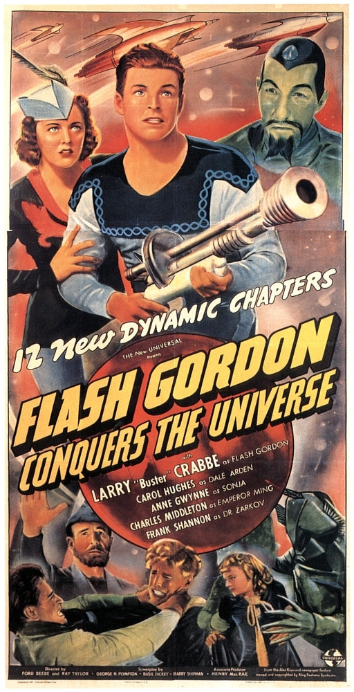 Flash Gordon Conquers The Universe Movie Poster Masterprint Image 1