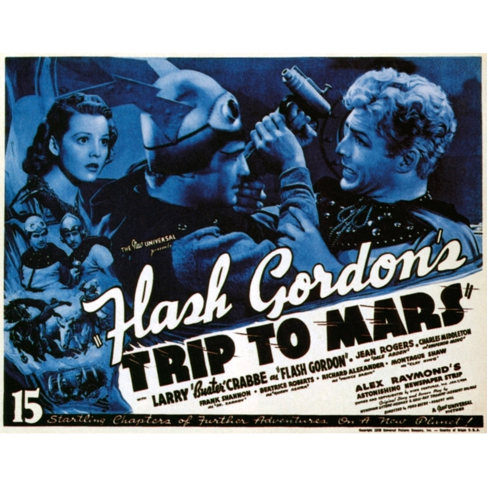 Flash GordonS Trip To Mars Movie Poster Masterprint Image 1