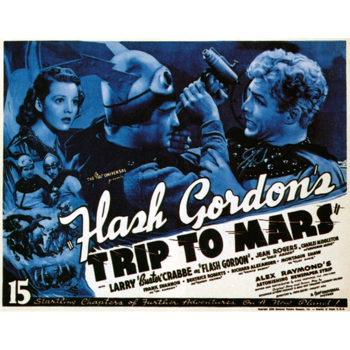 Flash GordonS Trip To Mars Movie Poster Masterprint Image 1