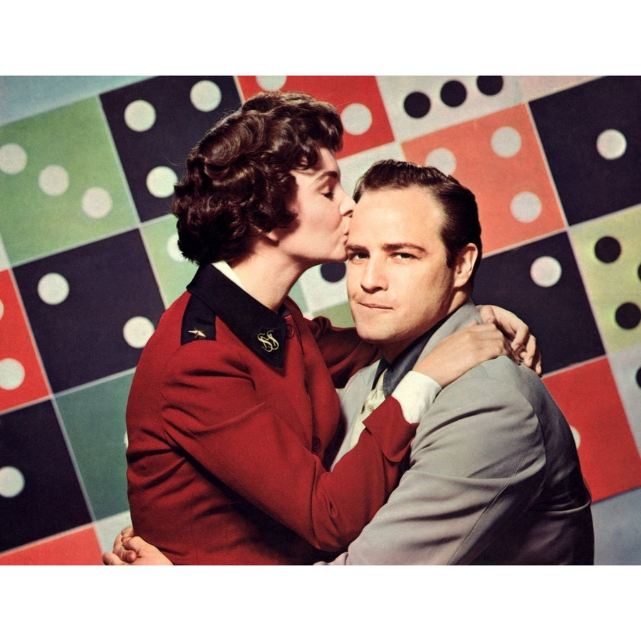 Guys And Dolls Jean Simmons Marlon Brando 1955 Photo Print Image 1