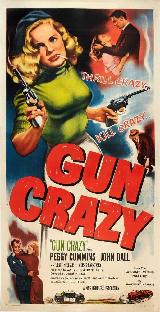 Gun Crazy Berry Kroeger Peggy Cummins John Dall 1950 Movie Poster Masterprint Image 1