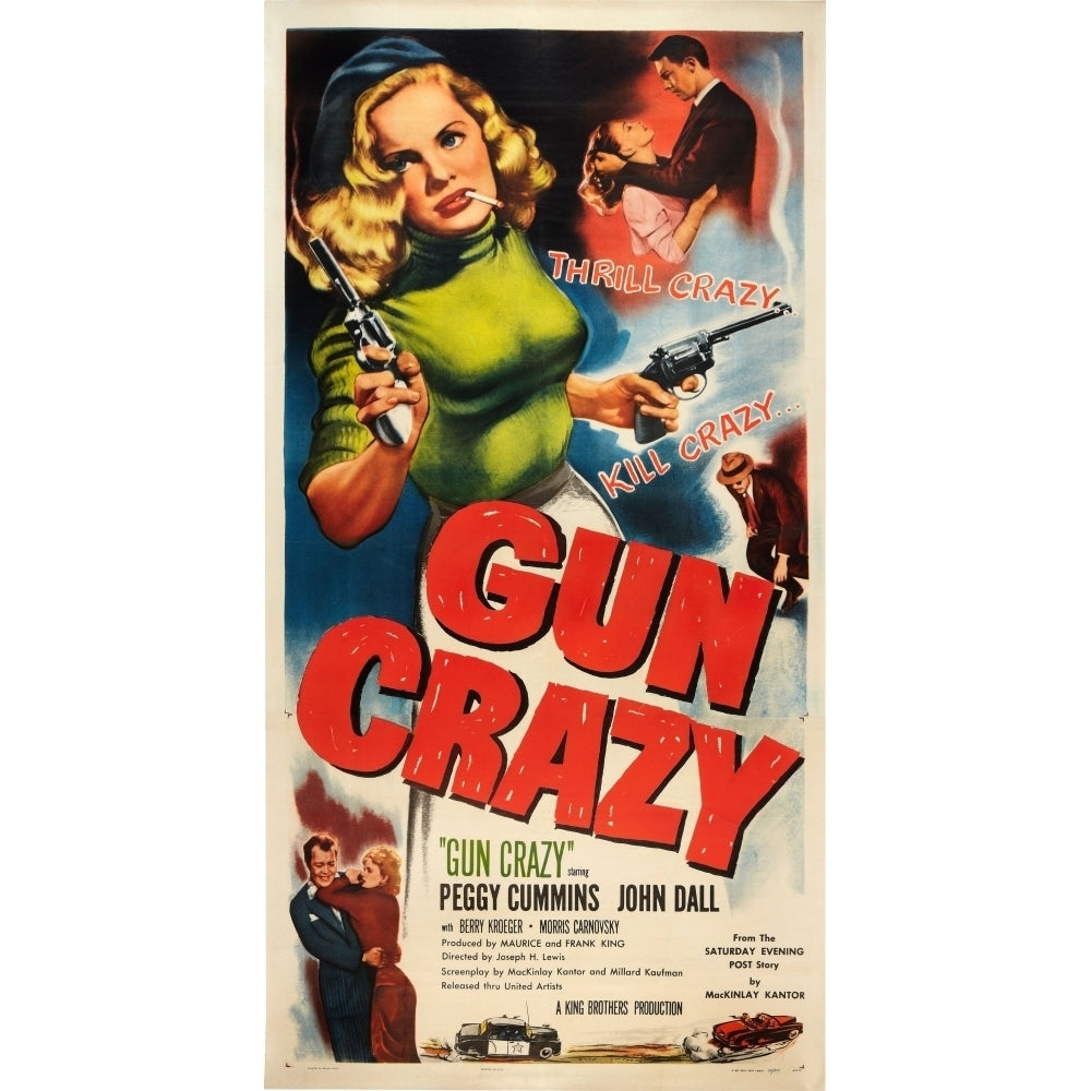 Gun Crazy Berry Kroeger Peggy Cummins John Dall 1950 Movie Poster Masterprint Image 2