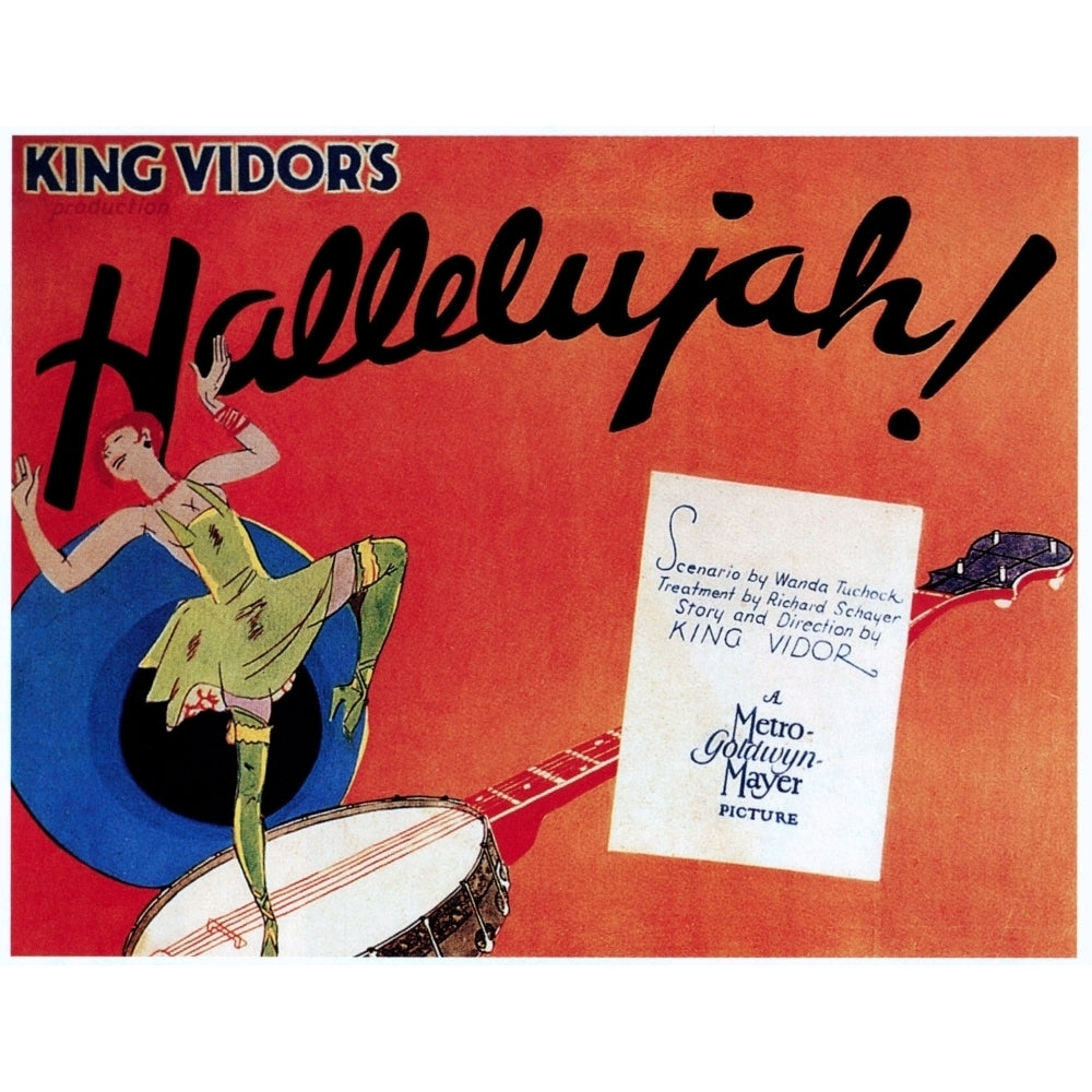 Hallelujah 1929 Movie Poster Masterprint Image 1