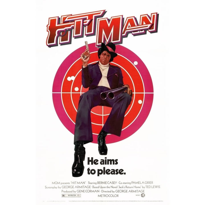 Hit Man Us Poster Art Bernie Casey 1972 Movie Poster Masterprint Image 1