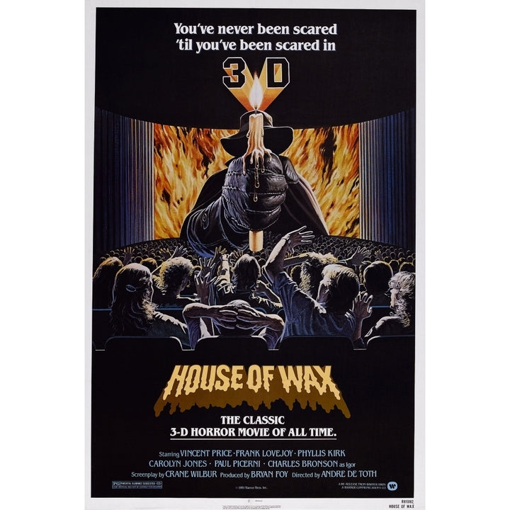 House Of Wax Reissue Poster Art 1953 Movie Poster Masterprint Image 1