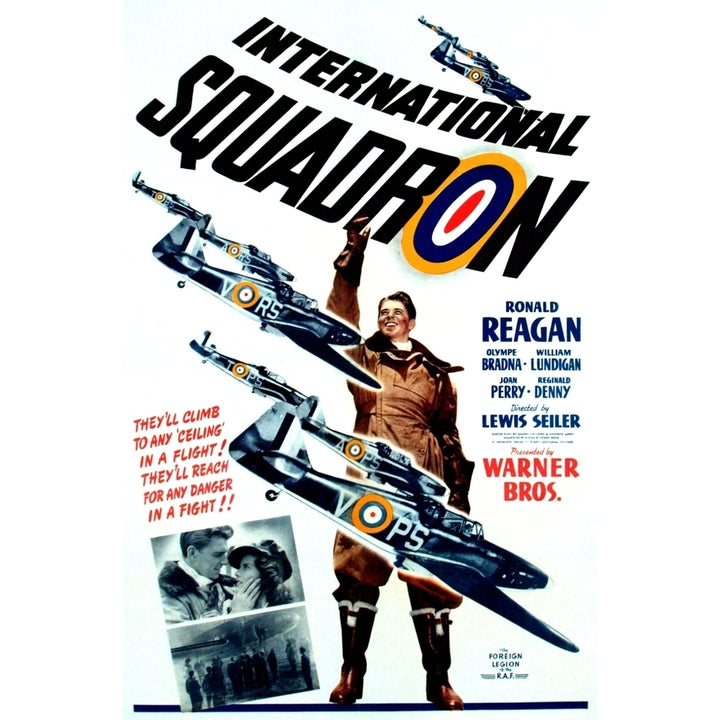 International Squadron Ronald Reagan 1941. Movie Poster Masterprint Image 1