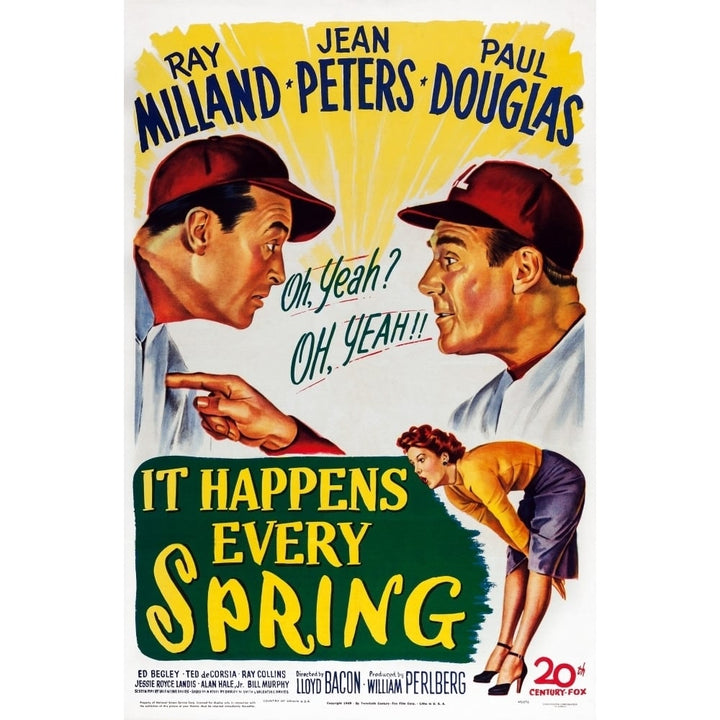 It Happens Every Spring U Movie Poster Masterprint Image 1