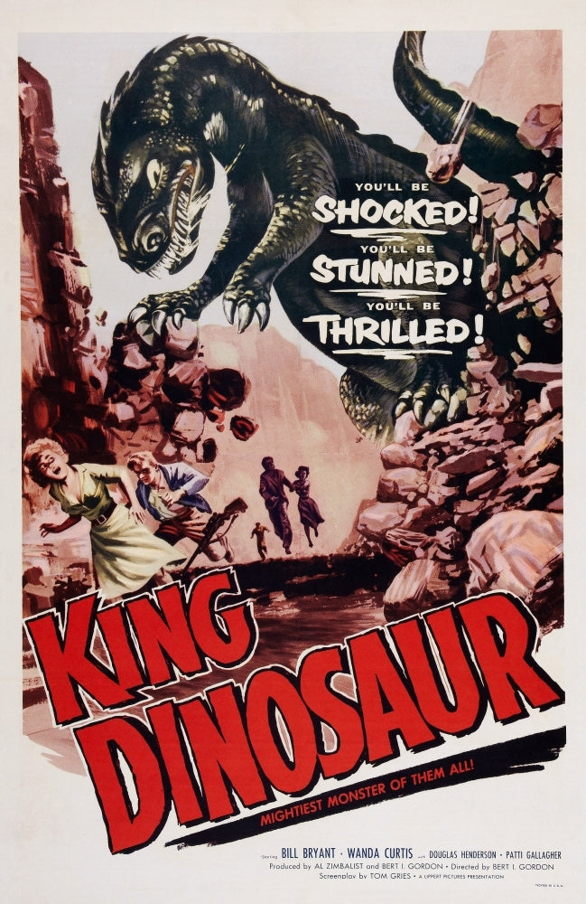 King Dinosaur Us Poster Art 1955. Movie Poster Masterprint Image 1