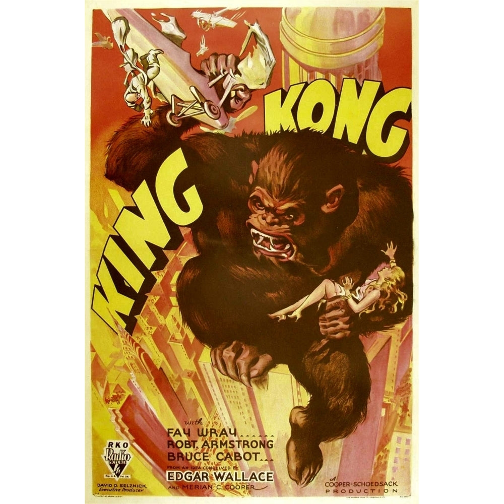 King Kong 1933. Movie Poster Masterprint Image 2