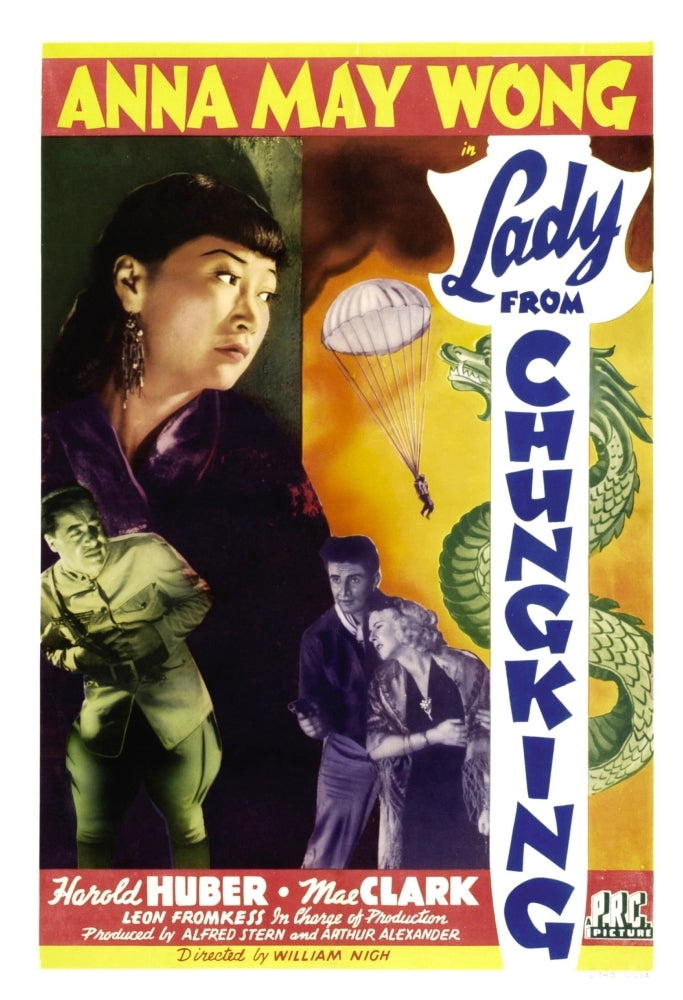 Lady From Chungking Top: Anna May Wong 1942 Movie Poster Masterprint Image 1