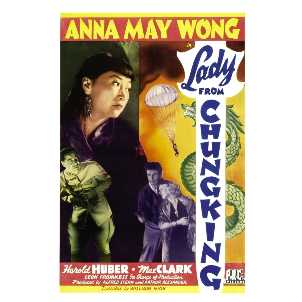 Lady From Chungking Top: Anna May Wong 1942 Movie Poster Masterprint Image 2