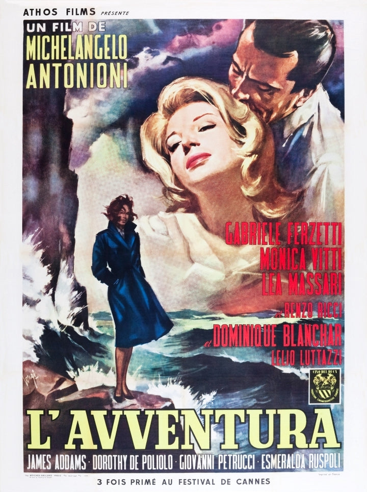 LAvventura Monica Vitti Gabriele Ferzetti 1960 Movie Poster Masterprint Image 1