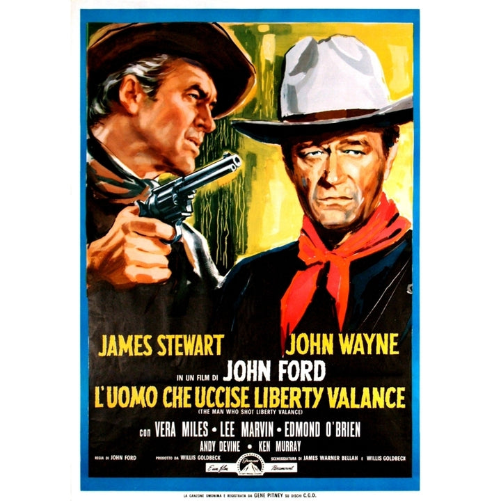 The Man Who Shot Liberty Valance Movie Poster Masterprint Image 1