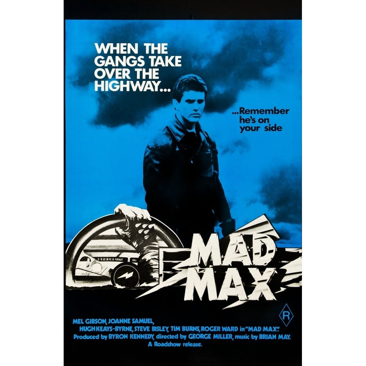 Mad Max Mel Gibson On Australian Poster Art 1979 Movie Poster Masterprint Image 2