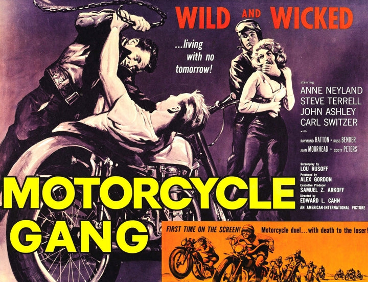 Motorcycle Gang 1957 Movie Poster Masterprint Image 2