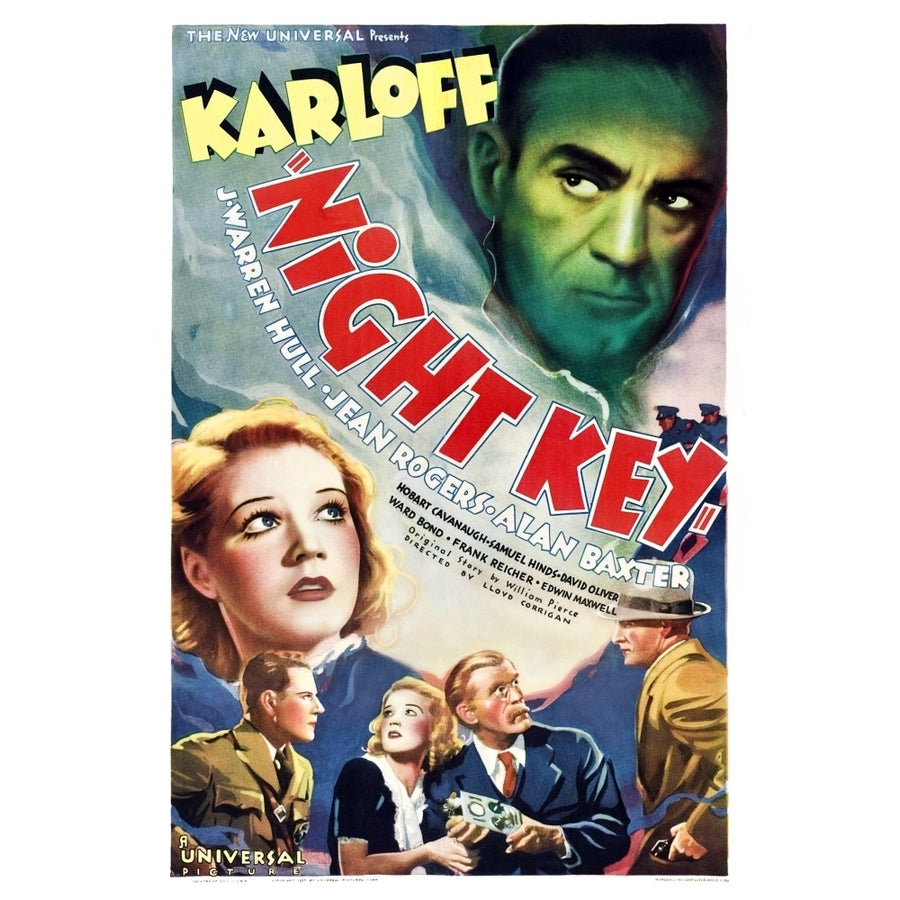 Night Key U Movie Poster Masterprint Image 1