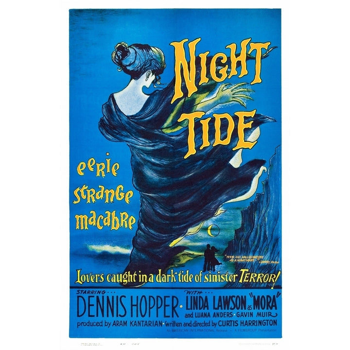 Night Tide Us Poster 1961 Movie Poster Masterprint Image 2