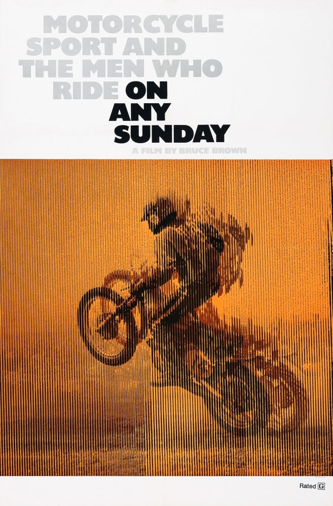 On Any Sunday Us Poster 1971. Movie Poster Masterprint Image 1