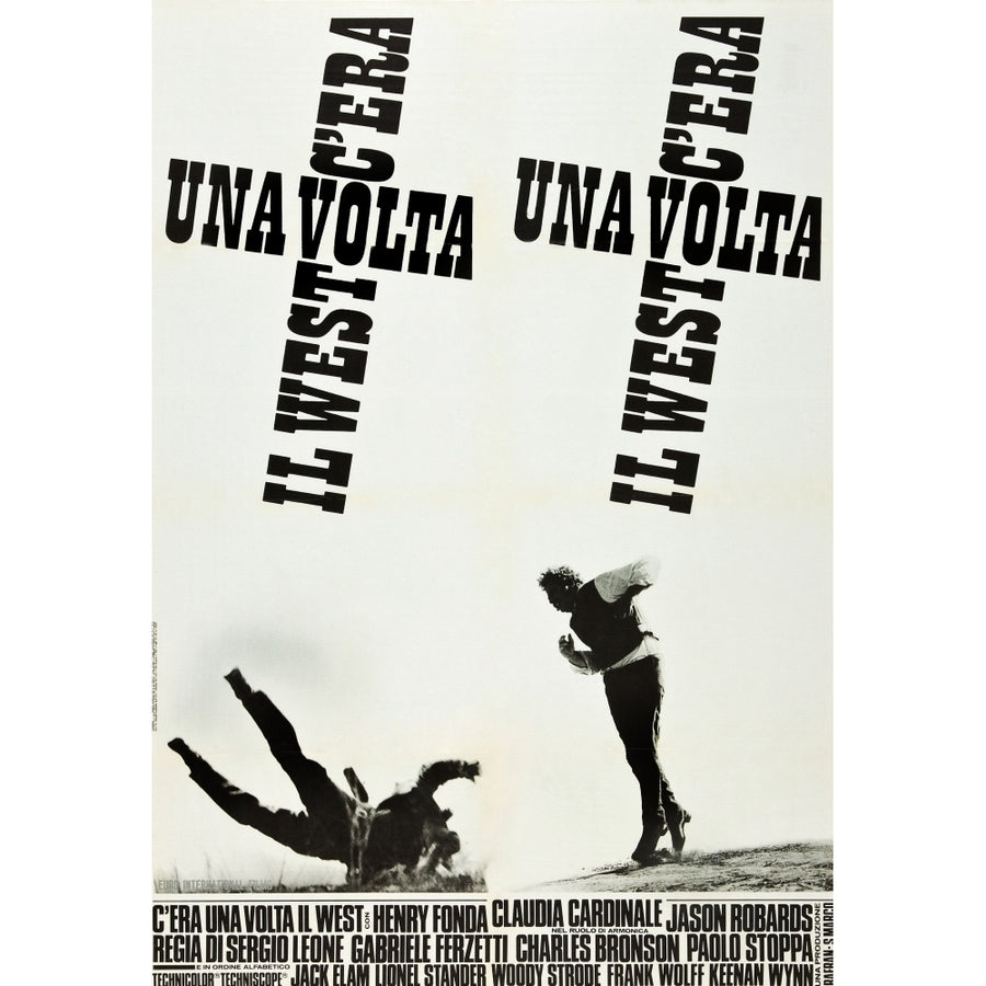 Once Upon A Time In The West Italian Poster Art 1968 Movie Poster Masterprint Image 1