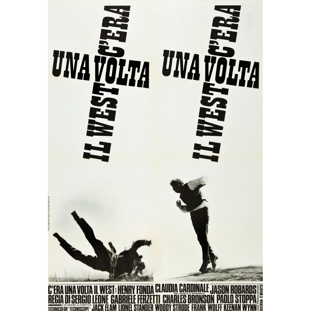 Once Upon A Time In The West Italian Poster Art 1968 Movie Poster Masterprint Image 2