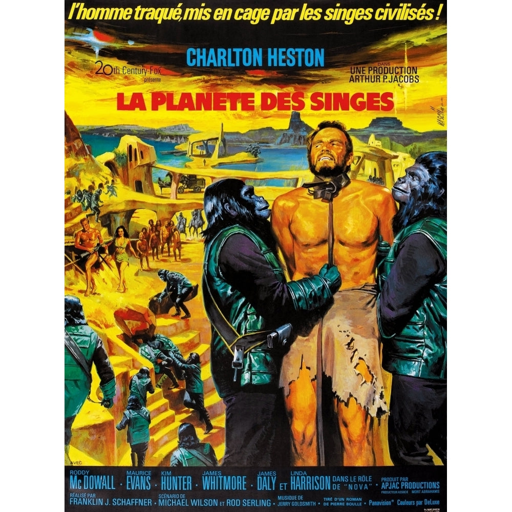 Planet Of The Apes Movie Poster Masterprint Image 1