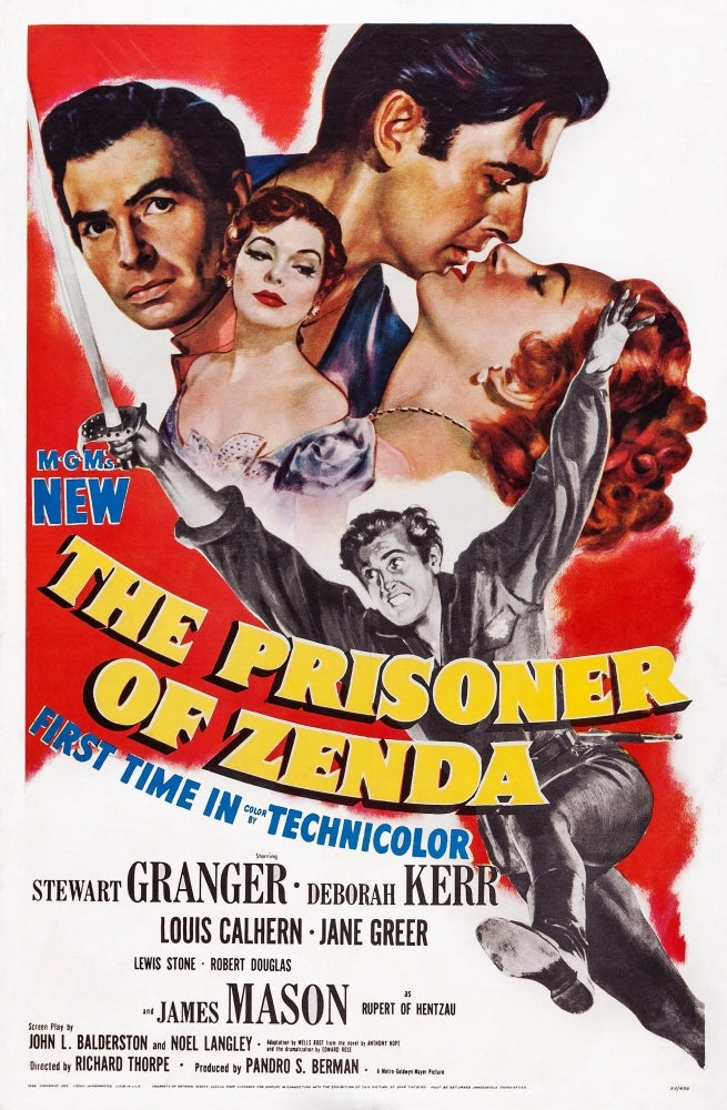 The Prisoner Of Zenda Movie Poster Masterprint Image 1