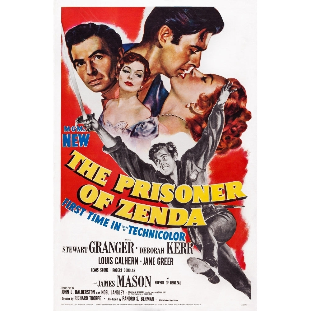 The Prisoner Of Zenda Movie Poster Masterprint Image 2