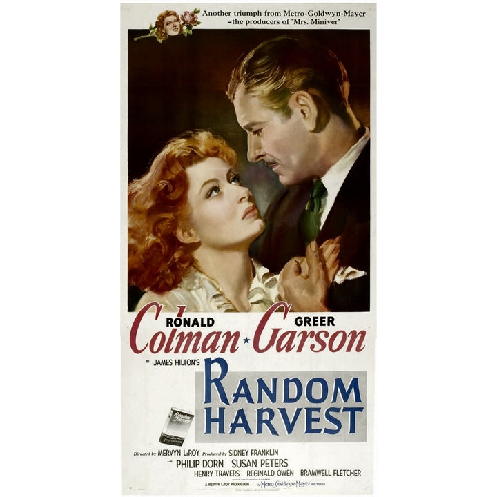 Random Harvest From Left: Greer Garson Ronald Colman 1942. Movie Poster Masterprint Image 2