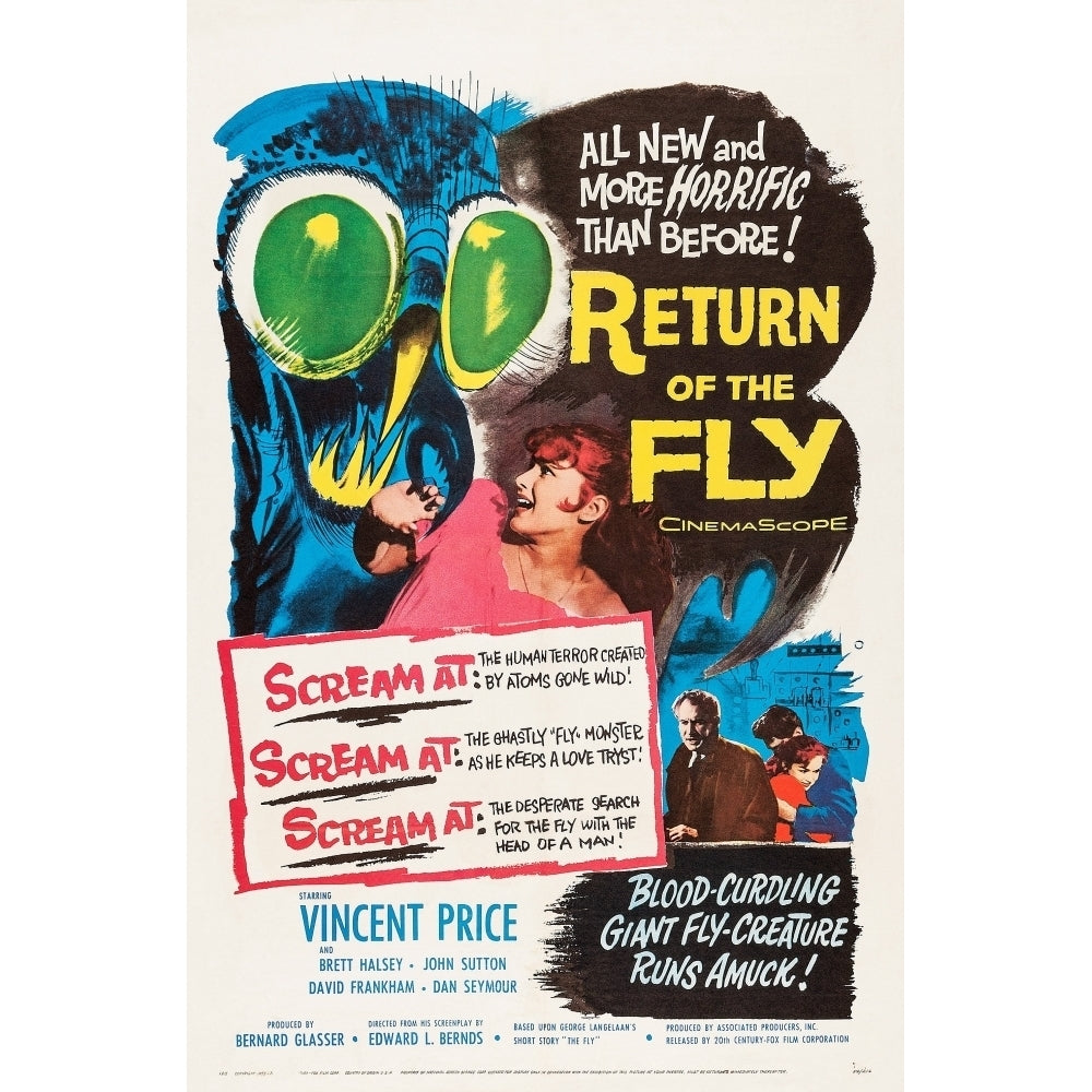 Return Of The Fly U Movie Poster Masterprint Image 1