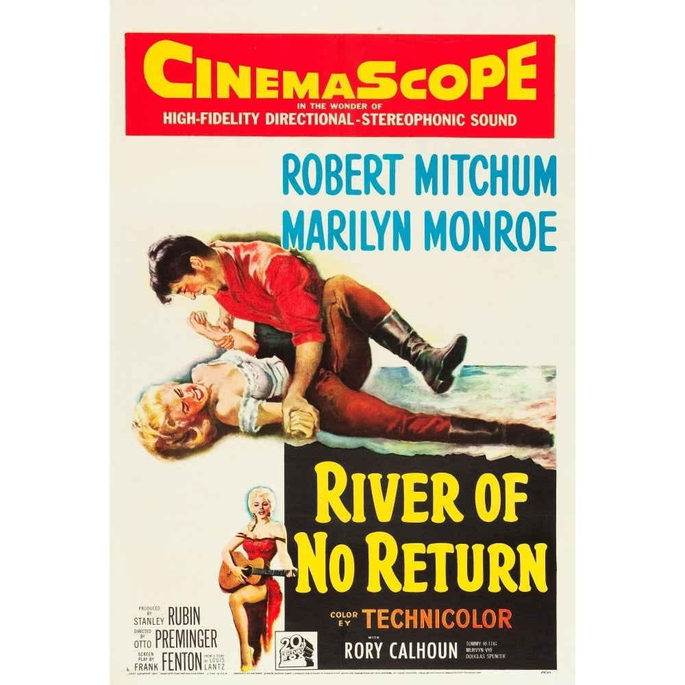 River Of No Return Movie Poster Masterprint Image 1