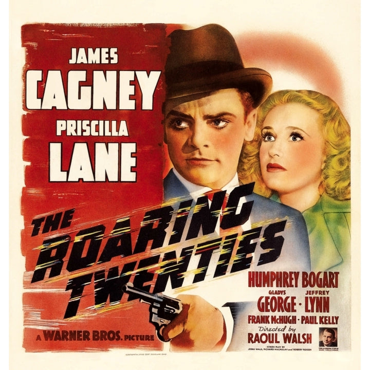 The Roaring Twenties From Left: James Cagney Priscilla Lane 1939 Movie Poster Masterprint Image 1