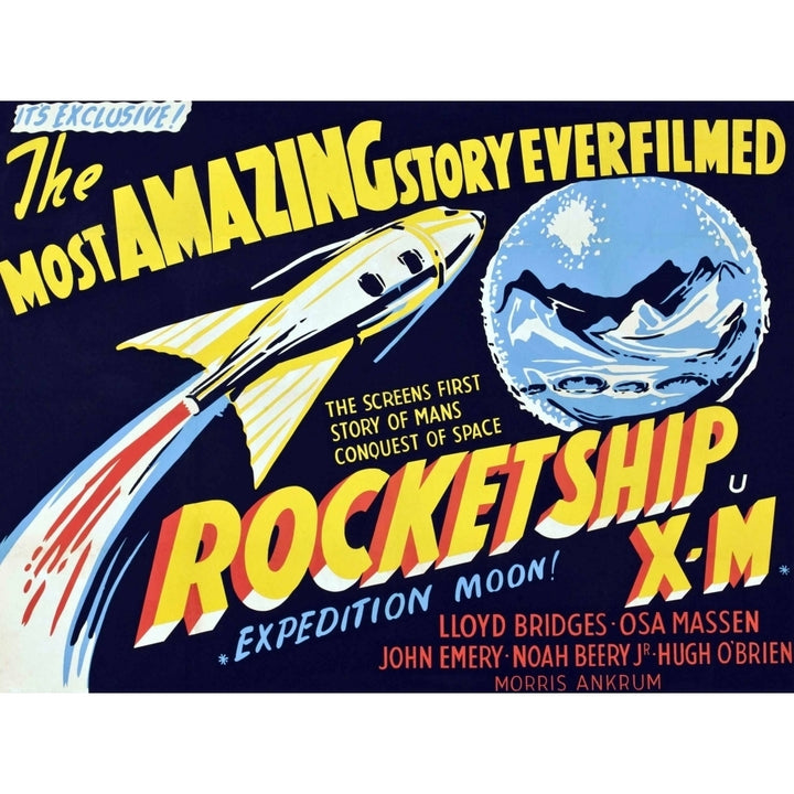 Rocketship X-M 1950 Movie Poster Masterprint Image 1