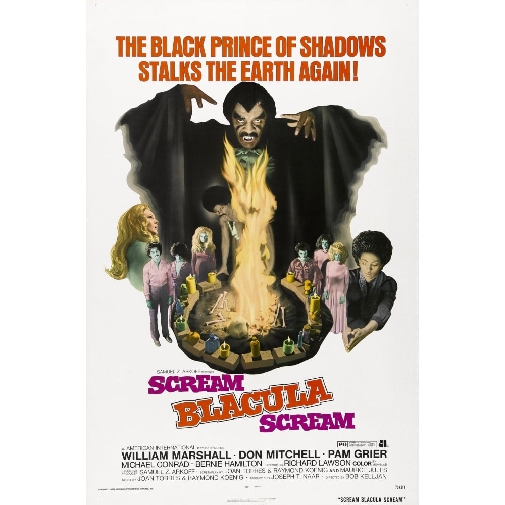 Scream Blacula Scream Movie Poster Masterprint Image 1