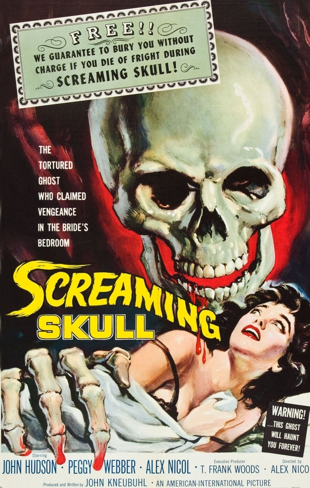 The Screaming Skull 1958. Movie Poster Masterprint Image 1