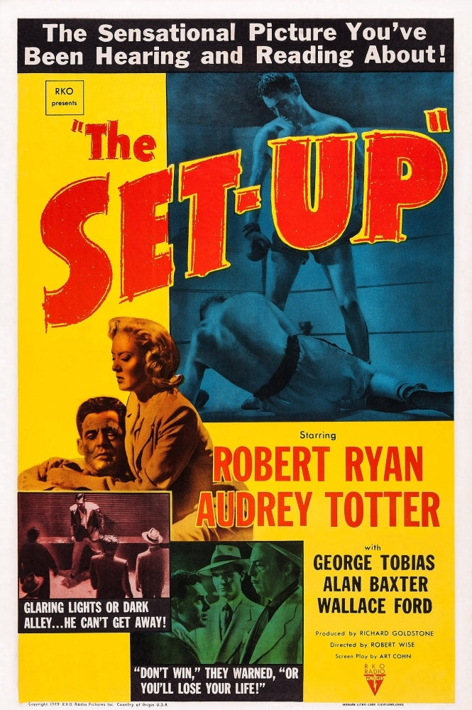 The Set-Up From Left: Robert Ryan Audrey Totter 1949 Movie Poster Masterprint Image 1