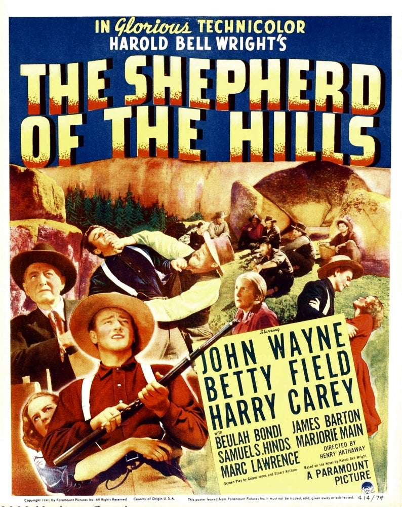 The Shepherd Of The Hills Movie Poster Masterprint Image 1