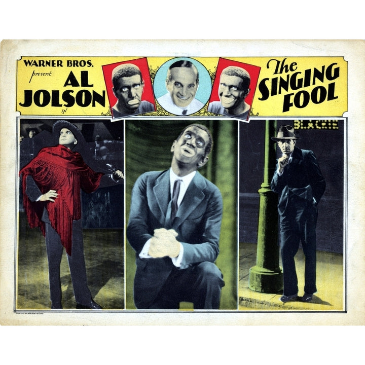 The Singing Fool Al Jolson 1928 Movie Poster Masterprint Image 2