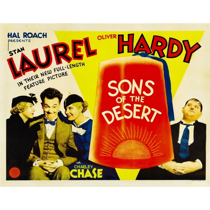 Sons Of The Desert Movie Poster Masterprint Image 2