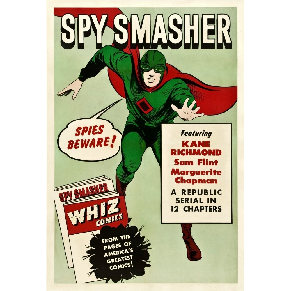 Spy Smasher 1942. Movie Poster Masterprint Image 2