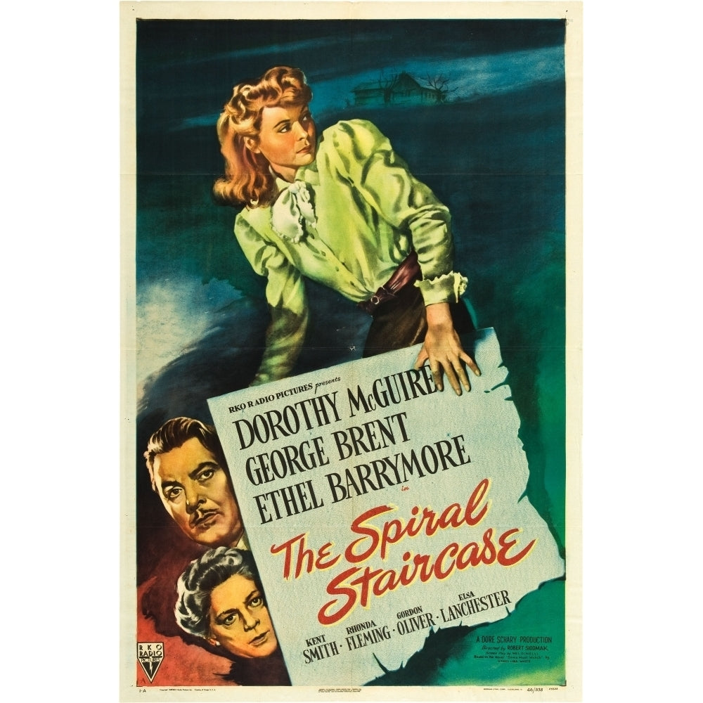 The Spiral Staircase Movie Poster Masterprint Image 1