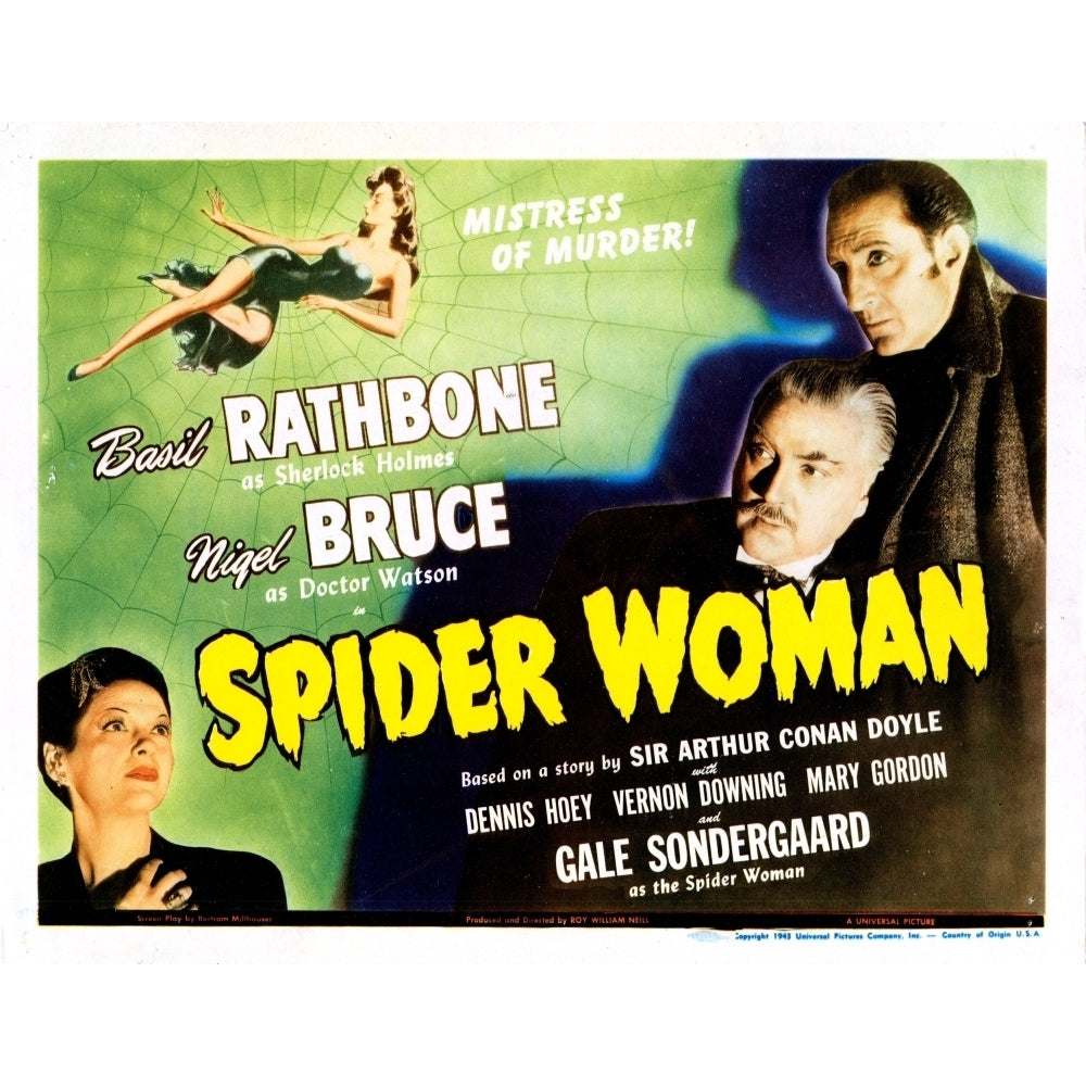 Spider Woman Movie Poster Masterprint Image 2