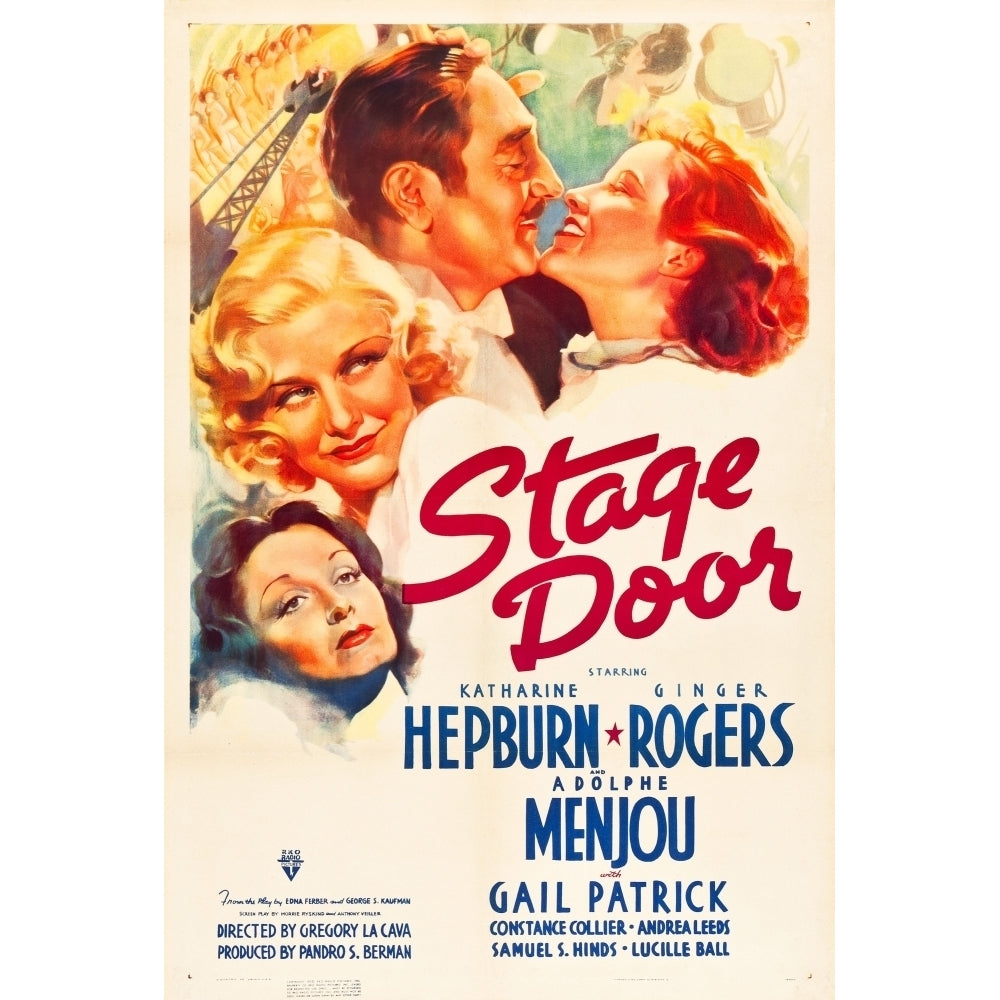 Stage Door Movie Poster Masterprint Image 1