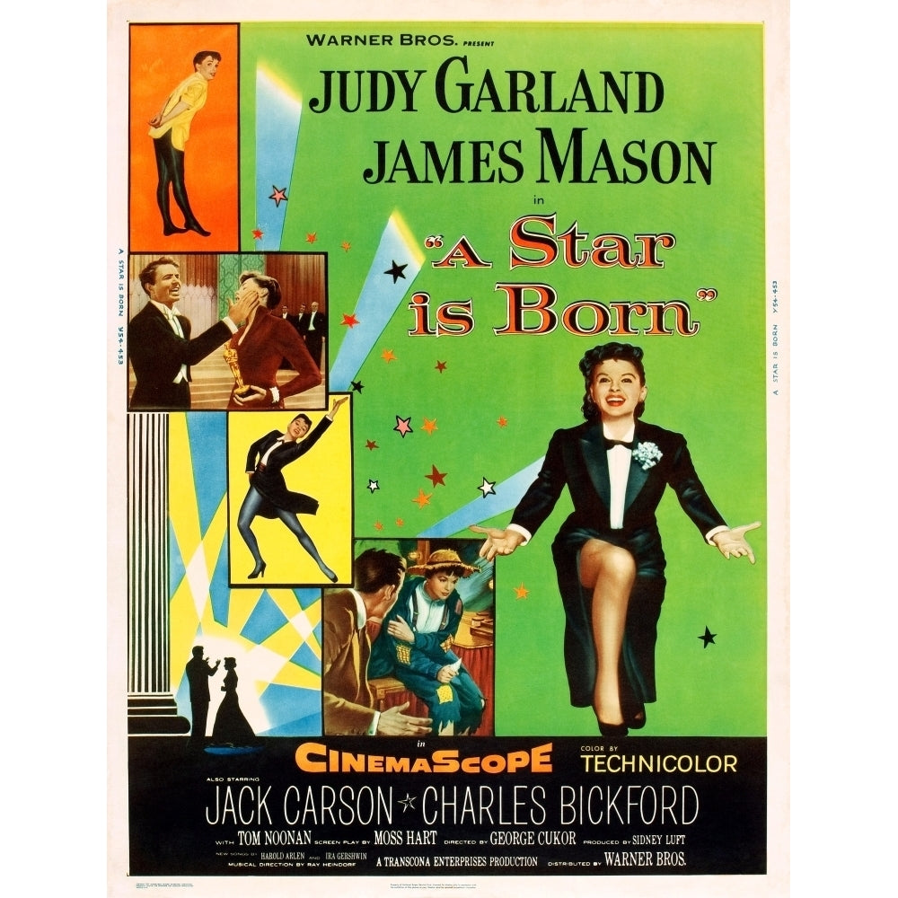 A Star Is Born Us Poster Art Judy Garland 1954 Movie Poster Masterprint Image 1