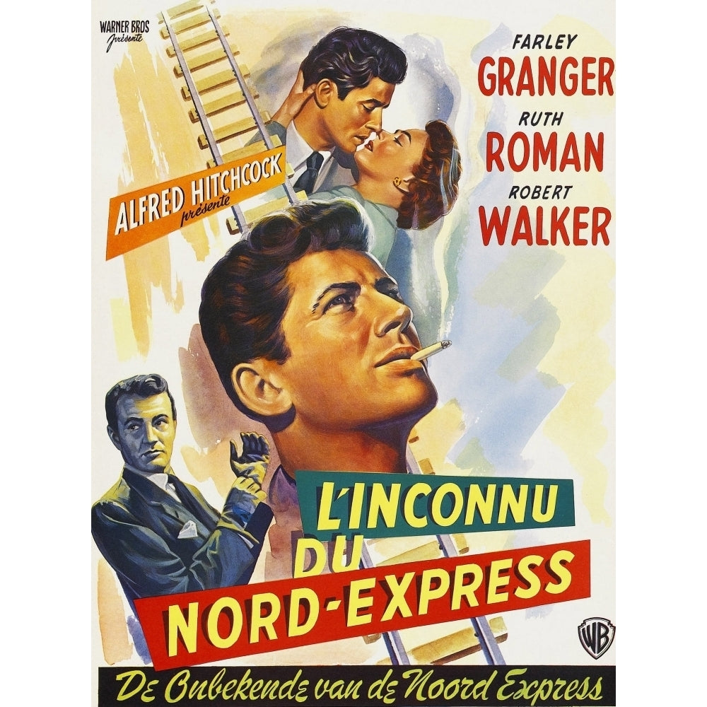 Strangers On A Train Movie Poster Masterprint Image 2