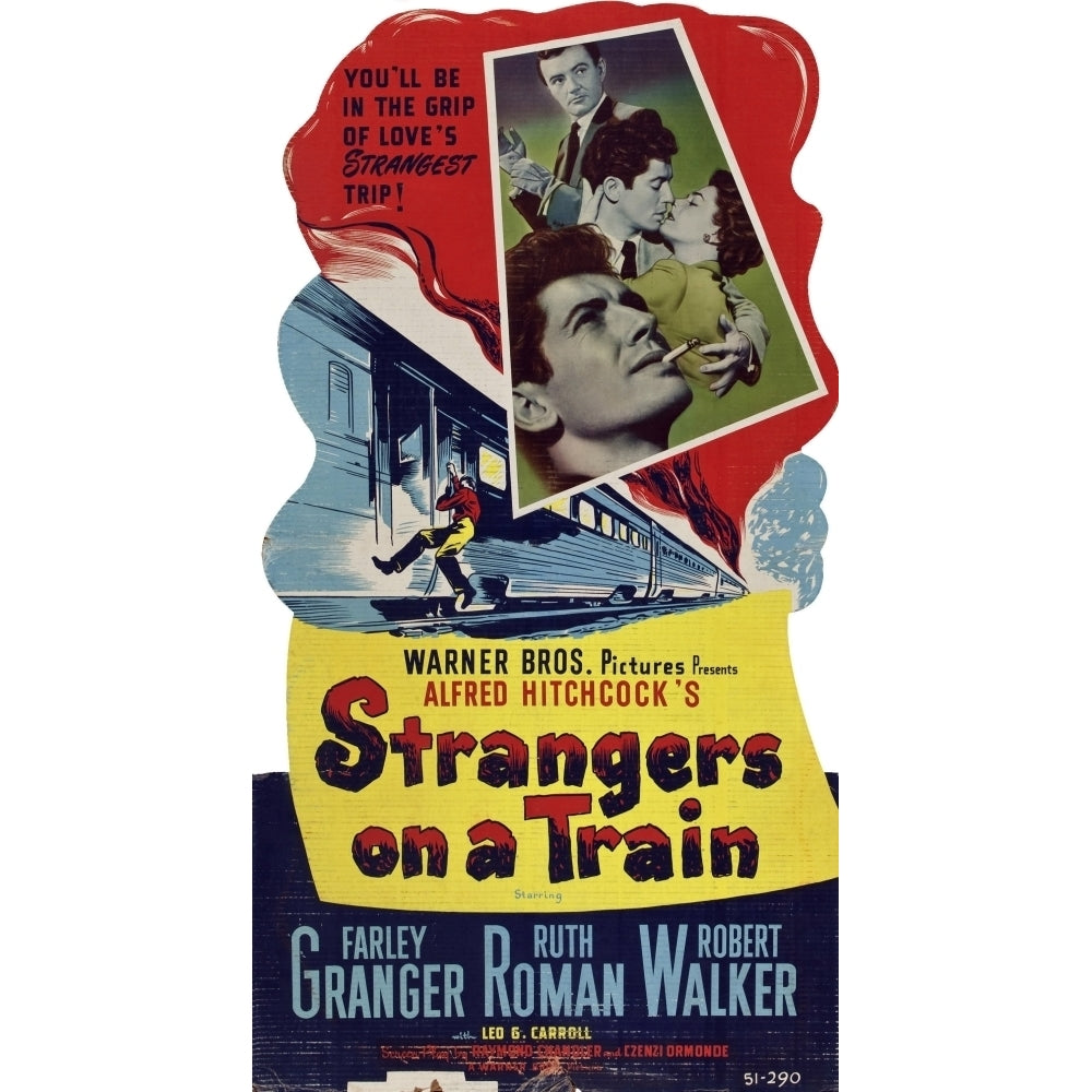 Strangers On A Train U Movie Poster Masterprint Image 2